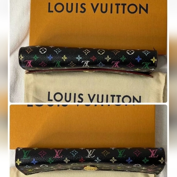 Louis Vuitton multicolored black wallet - Picture 4 of 15